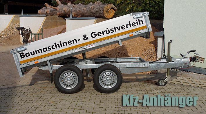 Foto Kfz-Anhänger Mietpark Anker